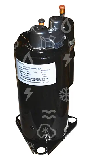 kompresor rotační FS Thermo, FSQR-135, R134a, 220-240V/50 Hz, 5630/1650